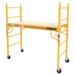 Jobsite 6 Ft. Baker Style Rolling Scaffold Platform, 1100 Lbs. Load Capacity,. Fixed Price $472.38.