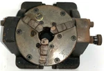 Buck 3-JAW Adjustable Chuck W/ Stand 1434 4" Diameter 1" Bore 90 Range. Fixed Price $380.00.