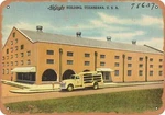 Metal Sign - Texas Postcard Nugrape Building, Texarkana, U. S. A.. Fixed Price $19.95.