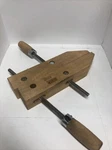 Vintage Task Tools 10"- Woodworking Gluing Clamp Hand Screw Wooden. Fixed Price $29.99.