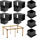 8PCS 4X4 Post Bracket, Brackets Pergola Kit, Deer Stand, Outdoor Platfor. Fixed Price $118.68.