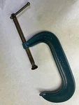 Adjustable 1460-6 C-clamp Opening, 3.5" Throat Depth, Forged Steel Made Usa. Fixed Price $65.00.