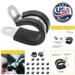 20PC 5/8 Inch Insulated Stainless Steel Pipe Clamps - Reliable Cable Management. Fixed Price $18.59.