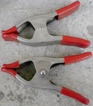 Vintage Husky 6-1/2 Spring Clamps. Fixed Price $19.99.