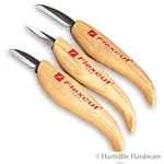 Flexcut #KN500 3-KNIFE Starter Carving Set. Fixed Price $57.56.