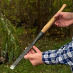 Large Timber Frame Slick Chisel Flat Blade 0.8-4 52100 Steel Woodworking Tool. Fixed Price $75.00.