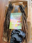 Dreadlock Box Extensions Set Of 20 Hand Crochet W. Clip In Attachments. Fixed Price $45.00.