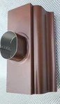(11 Pack) Amerimax Brown Aluminium Drop Outlet, 2"X3", 2501019. Fixed Price $34.98.