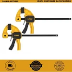 2 Pack 4.5 In. Trigger Clamps With 1.5 Throat Depth New. Fixed Price $14.99.