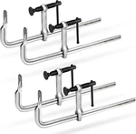 12-INCH Bar Set 4-PACK Light-duty Steel F Clamps, 450LBS Load Limit. Fixed Price $66.99.