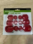New Pittsburgh C-clamp Jaw Pads 12 Pieces Free Shipping. Fixed Price $9.39.