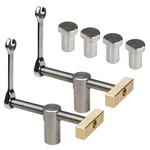 Ddwt 2 Pack Bench Clamp Hole With 4 Dogs Woodworking.... Fixed Price $71.19.