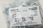 (20-PK) National Hardware Wire Cable Clamp Zinc Plated 1/4-IN N248-294. Fixed Price $13.49.