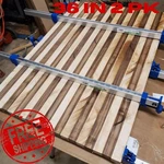 36" Aluminum Bar Woodworking Carpenter Quick Grip Clamps Tool 2-PACK. Fixed Price $52.98.