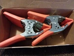 Lot Of - 6" Inch Clamp Large Heavy Duty Spring Metal 2.5 Jaw Opening. Fixed Price $5.00.