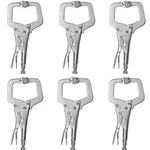 Keileoho 6 11 Inches Clamp Locking Pliers With Swivel Pack, Nickel. Fixed Price $57.50.