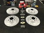 For Vw Passat Se 1.6 2.0 Tdi Bmt Front Rear Drilled Grooved Brake Discs And Pads. Fixed Price $408.29.