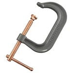 Drop Forged C-clamp, Sliding Pin Handle, 3-1/4 Throat Depth, Ors Nasco. Fixed Price $51.08.
