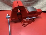 Wilton 3-1/2" Workshop Vise (nos) Year 1992 Model 673 Bent Handle. Fixed Price $125.00.