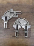 2 - Vintage A.d. Mcburney NO.33 Adjustable Splicing & Corner Clamp. Fixed Price $14.50.