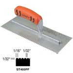 Kraft Tool Trowel U-notch 1/16" X 1/32" Made In The Usa. Fixed Price $18.60.