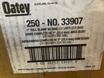 (case Of 250) Oatey 33907 1 In. Pipe Clamp With Barbed Nail. Fixed Price $64.26.