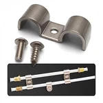 1/2 Stainless Steel Double Line Clamps - Pack Of 12 American Shifter Street Hot. Fixed Price $24.95.