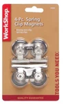 4 Pc Metal Strong Magnetic Spring Clips Clamp Set Brand New Package Magnets. Fixed Price $9.00.
