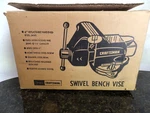 New Vintage Craftsman Bench Vise 391.5188 4 1/2 Inch Jaw Swivel Base Anvil Japan. Fixed Price $169.99.