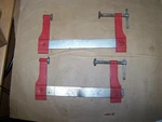 Set Of 2 Stanley Handyman H157-6 In Bar Clamps. Fixed Price $19.95.