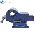 5IN Bench Vise With Anvil Swivel Locking Base Table Top Clamp Heavy Duty Vice Us. Fixed Price $49.54.