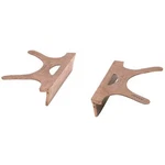 Wilton 404-3.5 Replacement Vise Jaw, Copper, 3-1/2 In, Pr. Fixed Price $67.99.