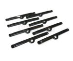 8X Black 4-3/4" Valve Cover Spreader Bars Fit Sbc 283 305 327 350 Hold Down. Fixed Price $21.50.