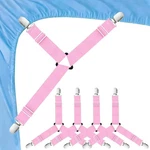 4BED Sheet Fasteners Adjustable Elastic Suspenders Straps Mattress Covers Clips. Fixed Price $500.03.