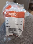 (6) Pack Lot Rigid Halex 91214 1-1/4" Steel Two Hole Strap Conduit Fitting. Fixed Price $11.99.