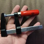 Bessey LM2.004 In Bar Clamp, Wood Handle Throat Depth. Fixed Price $12.74.