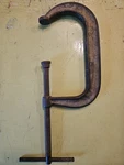 Vintage Armstrong 78-408 C-clamp 10-IN. U.s.a. Heavy Duty Welding. Fixed Price $44.99.