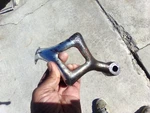 1930 - 1938 Graham Hupmobile Cadillac Buick Oldsmobile Lincoln Spare Tire Clamp. Fixed Price $85.00.