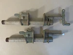 Vintage Craftsman 3/4" Pipe Clamp Ends 6674-2. Fixed Price $15.00.