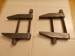 Two Vintage Starrett No. 161-D Parallel Clamps. Fixed Price $35.00.