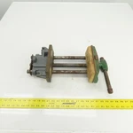Columbian 7V-2 Heavy Duty Woodworking Bench Vise 7" Jaws 8-1/2" Open. Fixed Price $54.34.