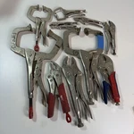Wilwaukee,duralast,grip,workpro.tools 10PC Vise Mlp Locking Pliers Set Nice. Fixed Price $99.00.