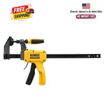 Dewalt Tough Series 12" Hybrid Trigger-screw Bar Clamp Woodworking Tool. Fixed Price $35.99.