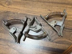 Vintage Alum/cast Iron Spring Clamp *+* Open To 1 3/4 Decor Use. Fixed Price $17.95.