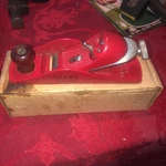 Sears Roebuck Block Plane 7", #107-37031 Red Made Usa Vintage Barely Used. Fixed Price $14.99.