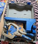 Kreg Jig 3 Locking Clamp Kit W/ Carry Case Blue/gray Khc-premium. Fixed Price $90.00.