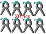 8 X 6'' Total Plastic Spring Clamps Market Stall Tarpaulin Cover Clips Grips Diy. Fixed Price $38.00.