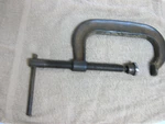 J.h. Williams CC-406 Deep Throat Heavy Duty C-clamp 6" Usa. Fixed Price $28.00.