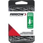 (12-50CT)-ARROW In. X 1/4 Strong Aluminum Rivet Model: RMA3/16IP. Fixed Price $88.99.