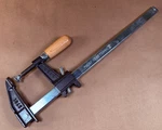 Nice - Vintage Craftsman 66767 Bar Clamp Wood Handle Usa 12" Opening Made. Fixed Price $29.99.
